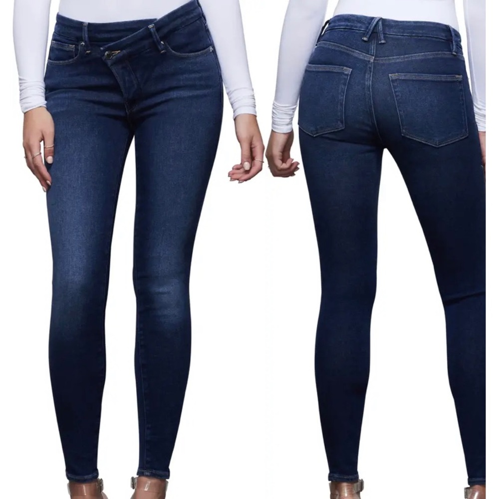 Good American Good Legs Crossover Waist
